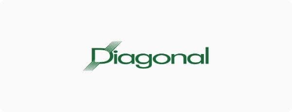 Diagonal logo site